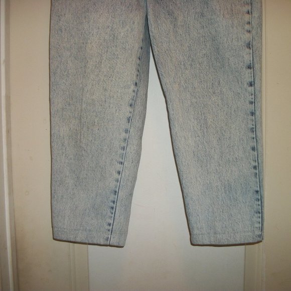 GIRLS CUTE RETRO BLUE FADE JEANS 12 - Picture 3 of 5